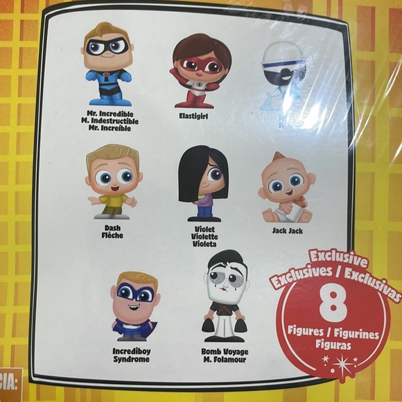 Disney Doorables The Incredibles 8 Figures - Picture 6 of 6